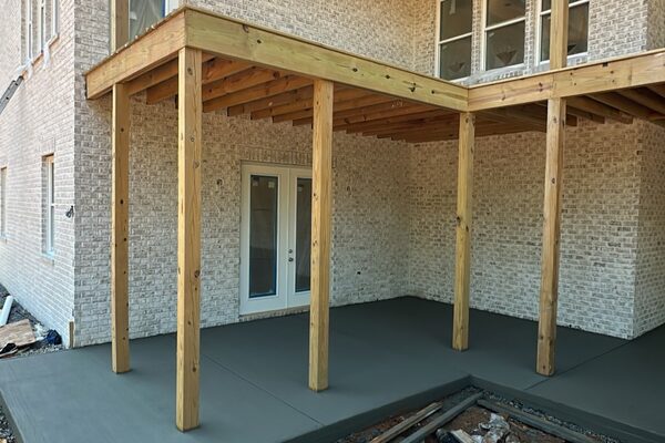 Footing & Side Walkway &mdash; concrete work by Cascade Concrete Works