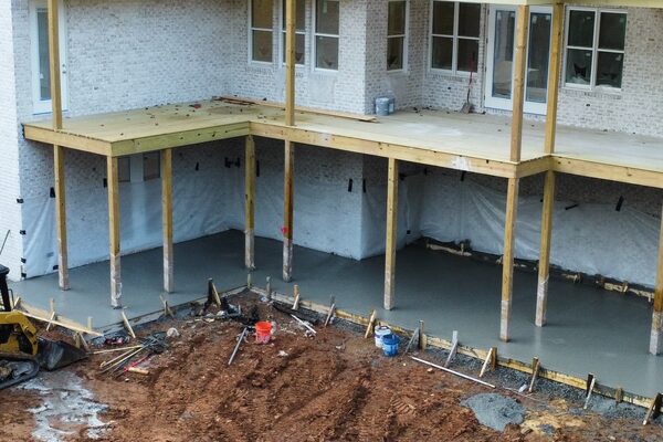 Footing & Side Walkway &mdash; concrete work by Cascade Concrete Works