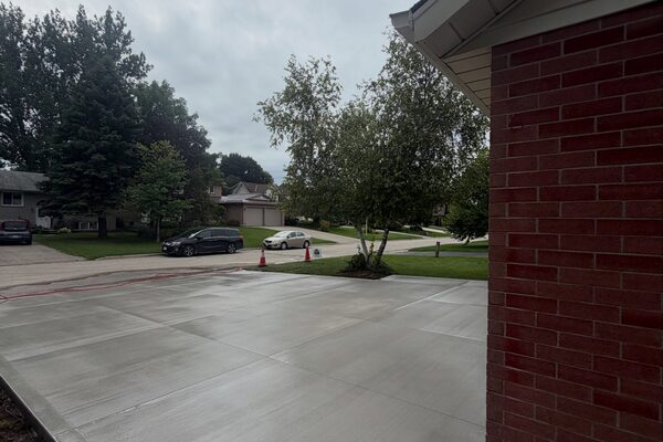 Wide Driveway Apron in Marysville, WA by Cascade Concrete Works